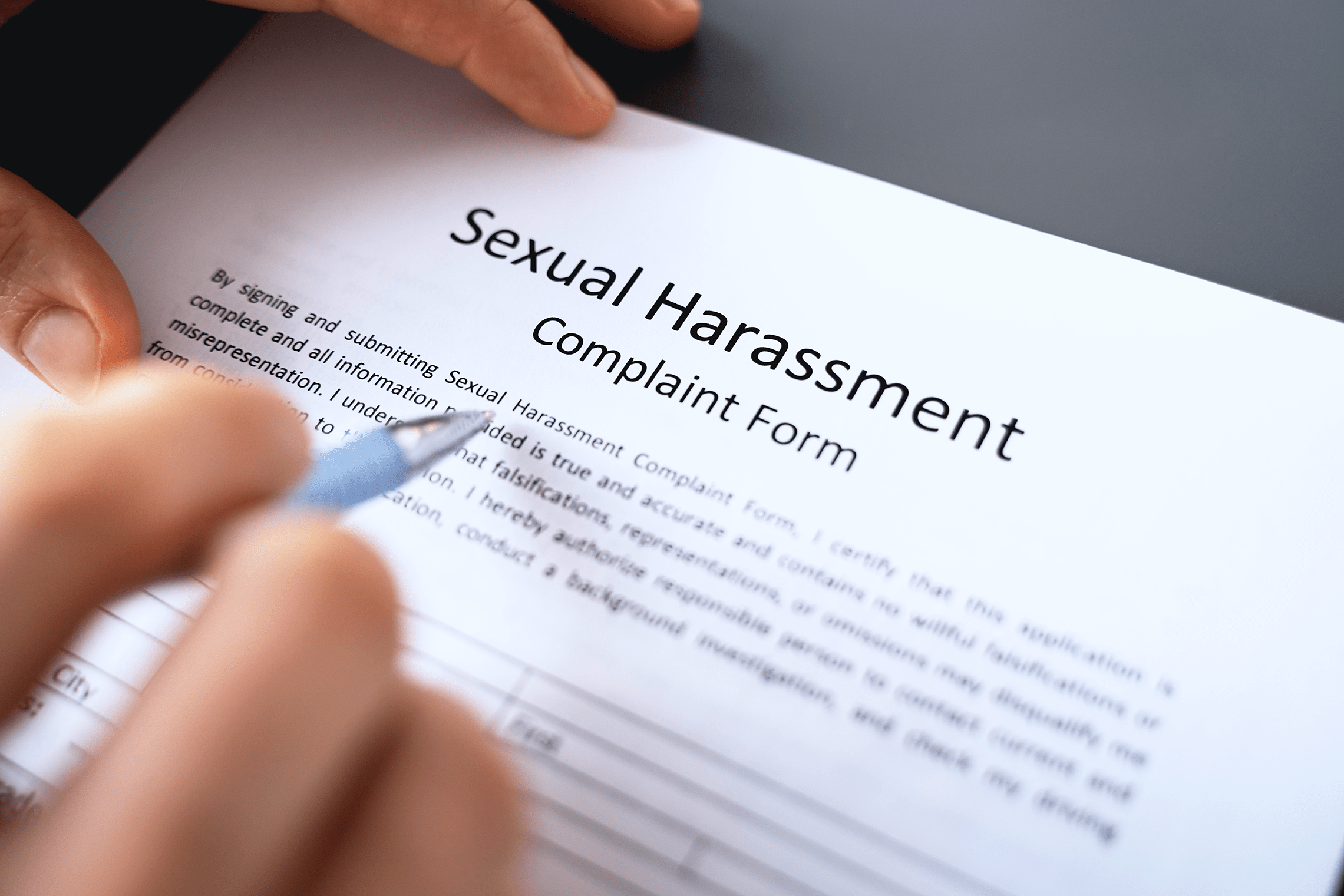 Image 7 for Sexual Harassment Investigation Report Template