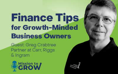 Finance Tips for Growth-Minded Business Owners