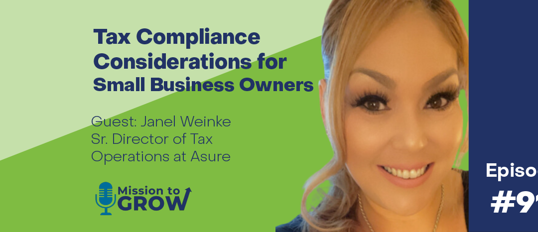 Tax Filing, Deductions, Credits & Changes: Tax Compliance Considerations for Small Business Owners