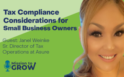 Tax Filing, Deductions, Credits & Changes: Tax Compliance Considerations for Small Business Owners